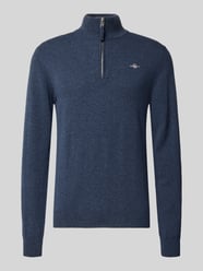 Regular Fit Pullover mit Strick-Optik aus reiner Lammwolle von Gant - 22