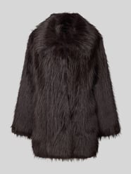 Regular Fit Webpelzmantel mit Hakenverschluss Modell 'BREA' von Selected Femme - 20