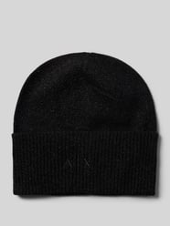 Czapka beanie z domieszką kaszmiru od ARMANI EXCHANGE - 14