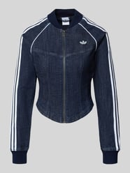 kurtka jeansowa o kroju regular fit z mieszanka bawełny model 'SUPERSTAR' od adidas Originals - 43