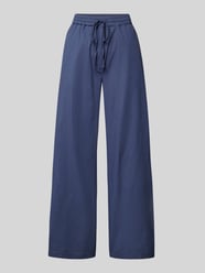 Wide Leg Stoffhose mit elastischem Bund von Emily Van den Bergh - 33