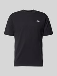 t-shirt z logo i okrągłym dekoltem od New Balance - 34
