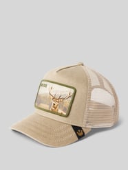 Trucker Cap mit Motiv-Badge Modell 'Buck Fever' von GOORIN BROS. Beige - 5