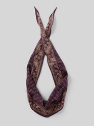 Tuch aus reiner Viskose mit Allover-Paisley-Print von Jake*s Casual - 26