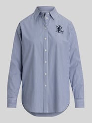 blouse met lange mouwen in relaxed fit van katoenmix van Lauren Ralph Lauren - 25
