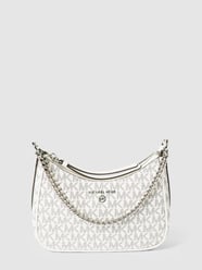 Torba hobo z detalem z logo model ‘JET SET’ od MICHAEL Michael Kors Biały - 17