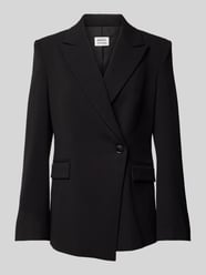 Constantly K x P&C - Blazer mit asymmetrischem Knopfverschluss von Constantly K X P&C* Schwarz - 22