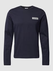 Bluzka z bawełny z długim rękawem i detalem z logo od CK Calvin Klein - 33