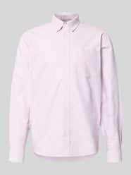 Regular Fit Freizeithemd mit Brusttasche und Logo-Stitching von Carhartt Work In Progress Pink - 41