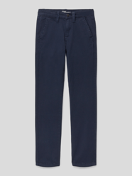 Slim Fit Chino mit Paspeltasche am Gesäß von s.Oliver RED LABEL Blau - 8