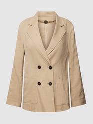 Blazer met reverskraag van Marc Cain Wit - 38