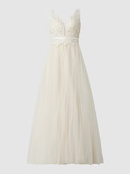 Brautkleid aus Tüll  von Luxuar Beige - 23