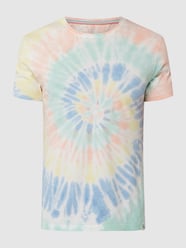T-Shirt im Batik-Look  von Colours & Sons Weiß - 25