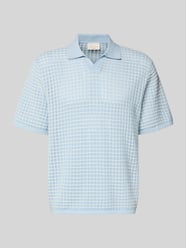 Koszulka polo z dekoltem w serek, krój regular fit od JACK & JONES - 18