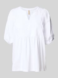 Relaxed Fit Bluse mit Lochstickerei Modell 'LORAINE' von Soyaconcept - 18