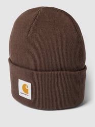 Mütze mit Logo-Patch von Carhartt Work In Progress Braun - 32
