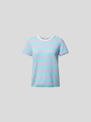 T-Shirt mit Streifenmuster von Jumper1234 Weiß - 4
