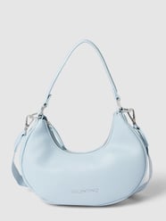Torebka saddle z detalami z logo od VALENTINO BAGS Niebieski - 25