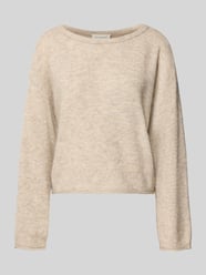 Strickpullover aus Woll-Mix Modell 'Kellsey' von MSCH Copenhagen Beige - 44