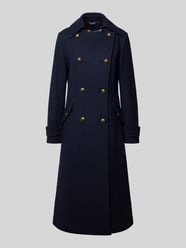 Lange jas van wolmix met mouwtrensjes van Lauren Ralph Lauren - 45