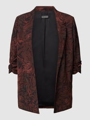 Blazer met opengewerkte voorkant, model 'Shirley' van Soaked in Luxury Bruin - 40