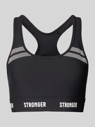 Beha met elastische band met logo van Stronger - 12