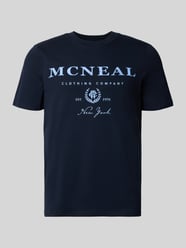 T-Shirt mit Label-Print und Rundhalsausschnitt von MCNEAL - 7