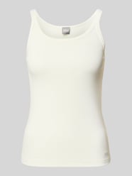 Tanktop in riblook, model 'STRENNA' van MM - 28
