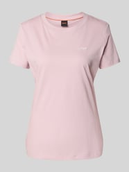 Regular Fit T-Shirt aus reiner Baumwolle von BOSS Orange Pink - 42