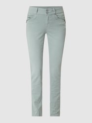 Jeans met stretch, model 'Tummyless' - modellerend  van Buena Vista Groen - 26