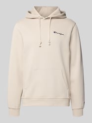 Hoodie met capuchon van CHAMPION Beige - 1