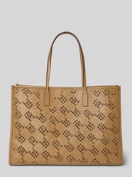 Torba tote z wytłoczonym wzorem z monogramem od Tommy Hilfiger - 32