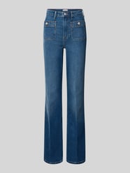 Jeansy z poszerzaną nogawką z mieszanki bawełny od Tommy Hilfiger - 38