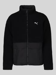Relaxed Fit Teddyjacke mit Stehkragen von PUMA Performance - 33