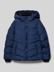 Steppjacke mit Kapuze Modell 'RESY' von CARS JEANS Blau - 10