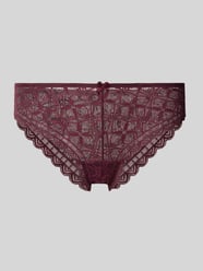 Slip mit Spitzenbesatz und Schleife von Jake*s Casual - 12