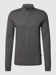 Poloshirt met korte knoopsluiting van BOSS - 36