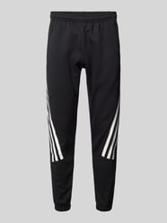 Regular Fit Sweatpants mit labeltypischen Streifen von ADIDAS SPORTSWEAR Schwarz - 45