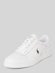 Ledersneaker mit Logo-Stitching von Polo Ralph Lauren - 13