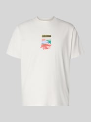 t-shirt o kroju regular fit z czystej bawełny model 'ASPEN' od Selected Homme - 25
