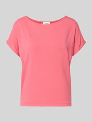 T-shirt z mieszanki wiskozy o kroju relaxed fit od s.Oliver RED LABEL - 36
