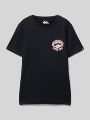 T-shirt z nadrukiem z motywem model ‘TIMES UP’ od Quiksilver - 8