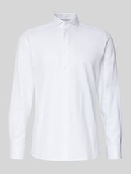 Regular fit zakelijk overhemd met structuurmotief van OLYMP Level Five - 41