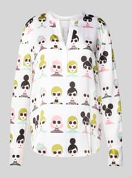 Blouseshirt met V-hals van Herzensangelegenheit - 28