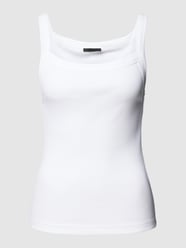 Top in riblook, model 'ANETI' van Drykorn Wit - 15