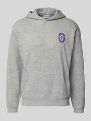 Bluza z kapturem z nadrukiem z logo od REVIEW - 7