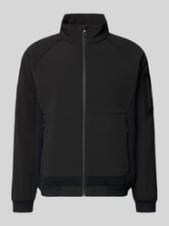 Regular Fit Fleecejacke mit Cord-Partien Modell 'Cord Fleece' von BOSS Green - 2