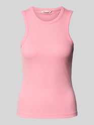 Regular Fit Tank Top aus Feinripp von Tom Tailor Denim - 5