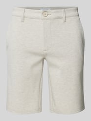 Shorts mit französischen Eingrifftaschen Modell 'MARK' von Only & Sons Grau - 35