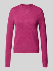 Strickpullover mit Rundhalsausschnitt von Mango Pink - 10